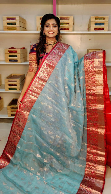20% Sale soft banarasi Silk Saree
