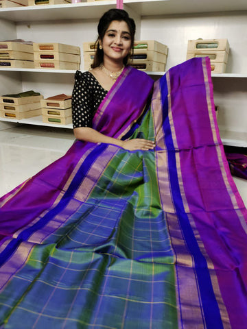 100% Silk mark certified kanjivaram pattu Saree
