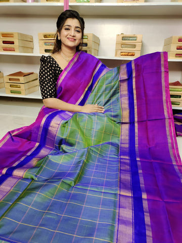 100% Silk mark certified kanjivaram pattu Saree