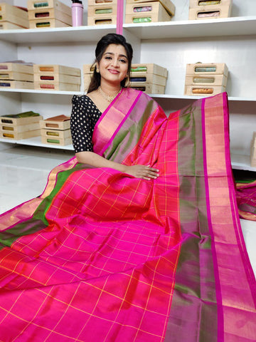 100% Silk mark certified kanjivaram pattu Saree