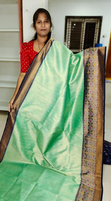 Ikkat banarasi Silk Saree