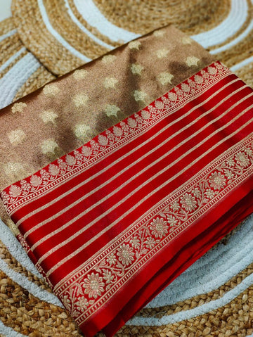 Tishu Banarasi Silk Saree