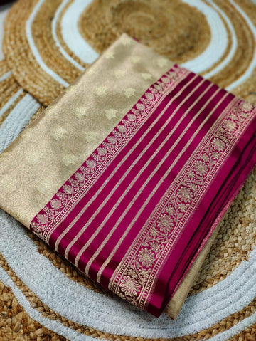 Tishu Banarasi Silk Saree
