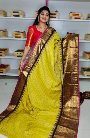 40% offer Primeme gadwal silk saree