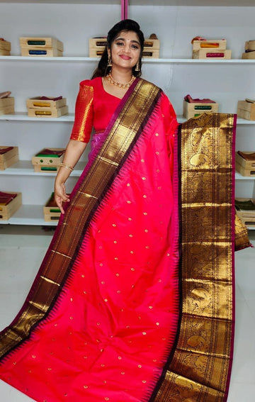 40% offer Primeme gadwal silk saree