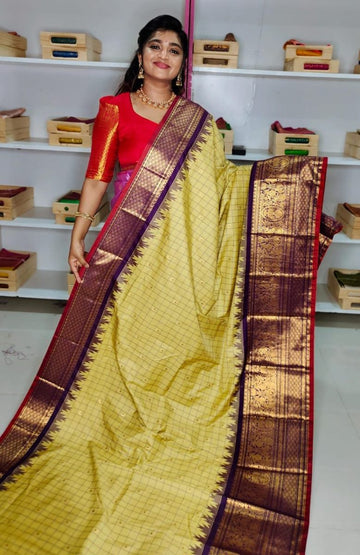 40% offer Primeme gadwal silk saree