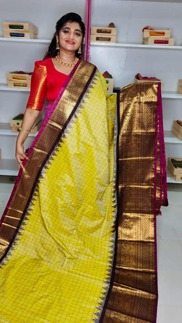 40% offer Primeme gadwal silk saree