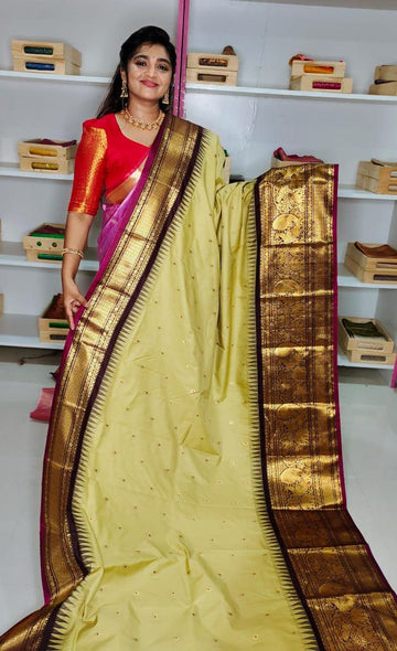 40% offer Primeme gadwal silk saree