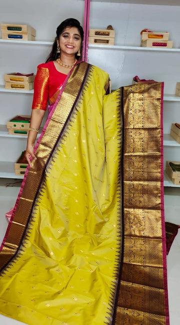 40% offer Primeme gadwal silk saree