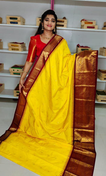 40% offer Primeme gadwal silk saree