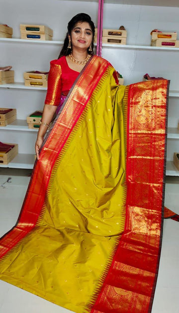 40% offer Primeme gadwal silk saree