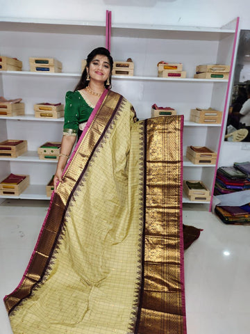 40% OFFER PREMIUM GADWAL SILK SAREE