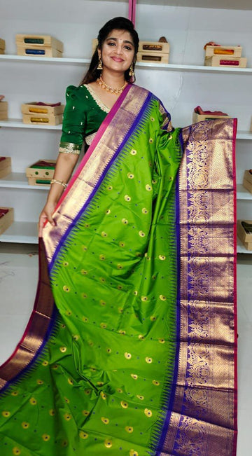 40% OFFER PREMIUM GADWAL SILK SAREE