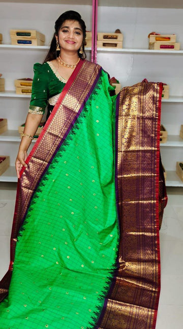 40% offer premium gadwal silk saree