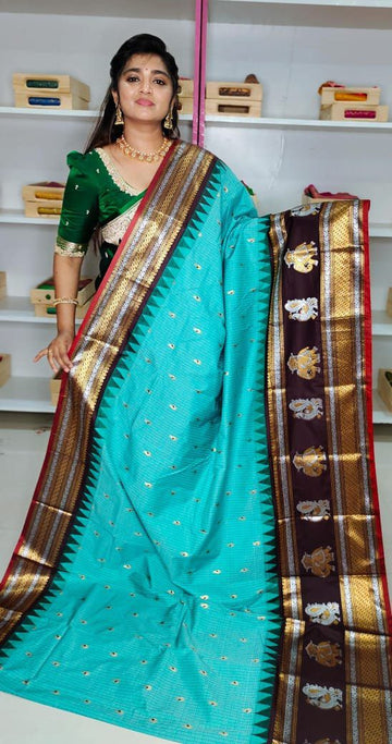 40% offer premium gadwal silk saree