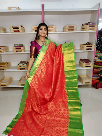 80% Kanchi Pattu collection