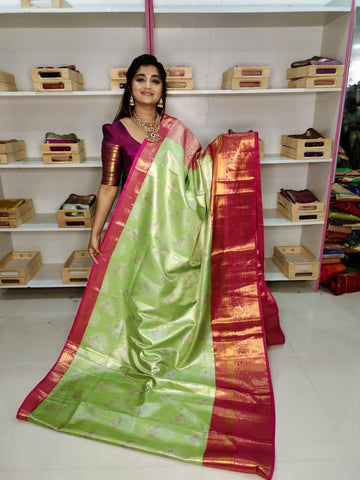 80% Kanchi Pattu collection