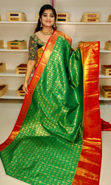 80% Kanchi Pattu collection