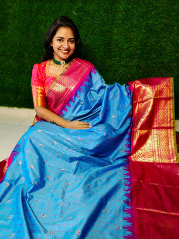 Vitange gadwal silk saree