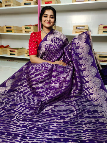 Ashadam sale banarasi Georgette sarees