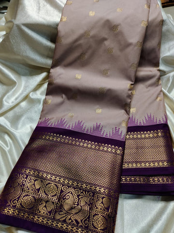 Ashadam gadwal silk saree