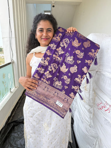 Banarasi georgette saree
