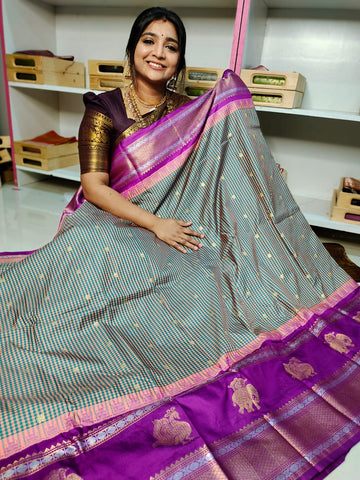 Vitange gadwal silk saree