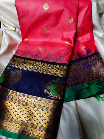 Vitange gadwal silk saree