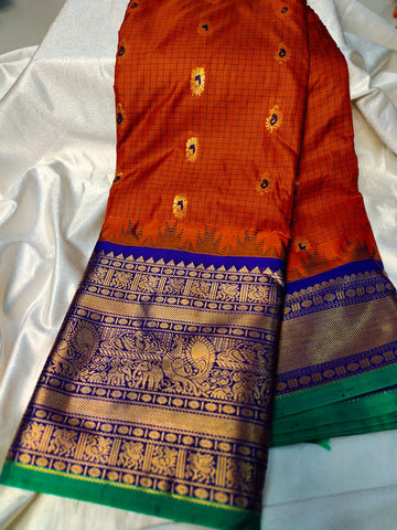 Vitange gadwal silk