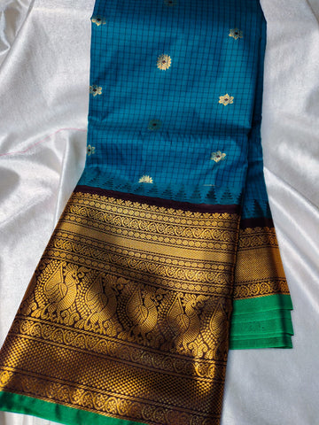 Vitange gadwal silk