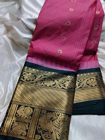 Ashadam gadwal silk saree