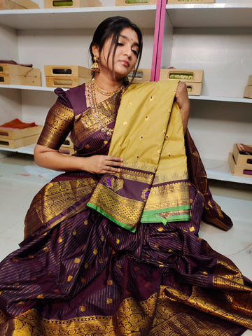 Vitange gadwal silk saree