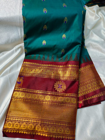 Vintage gadwal silks