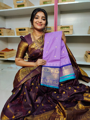 Vitange gadwal silk saree