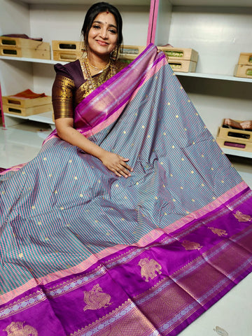 Vitange gadwal silk saree
