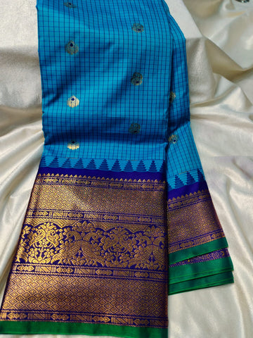 Vintage gadwal silk
