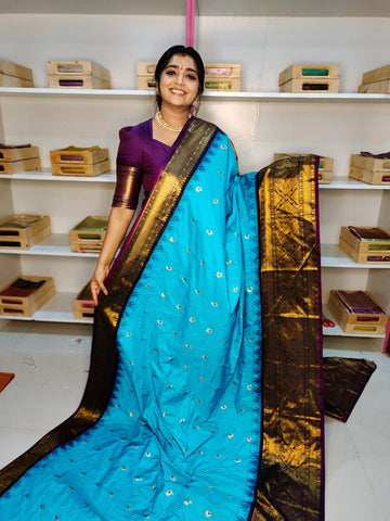 Sravanamasam sale gadwal silk