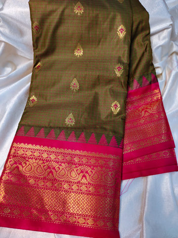 Vitange gadwal silk