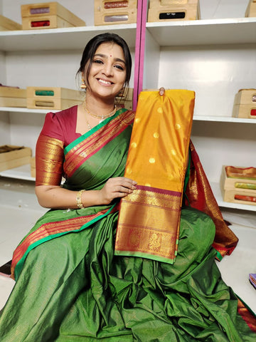 Gadwal silk saree