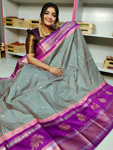 Vitange gadwal silk saree