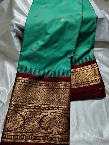 Ashadam gadwal silk saree