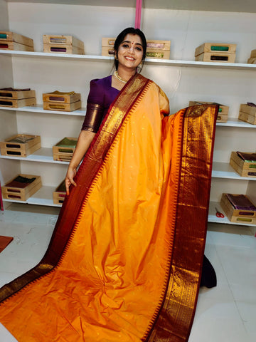Sravanamasam sale gadwal silk