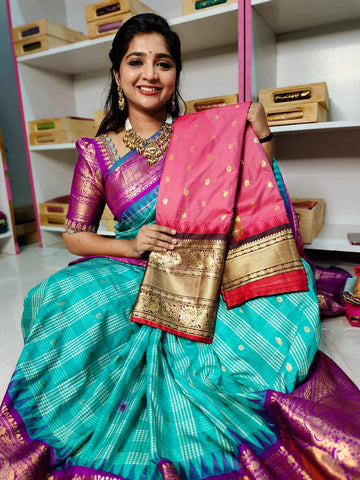 Vitange gadwal silk