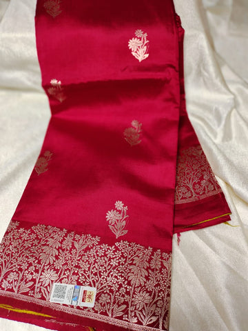 100% silk mark certified green Mango silk saree