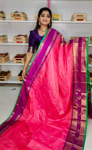 Primeme gadwal silk saree