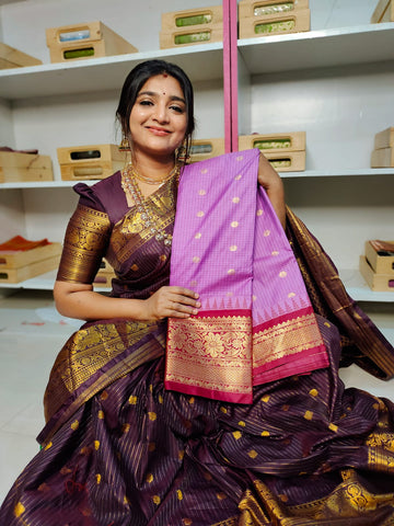 Vitange gadwal silk saree