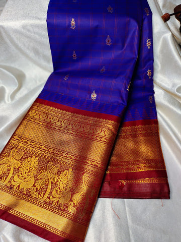 Vitange gadwal silk