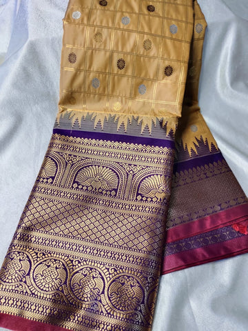 Vitange gadwal silk saree