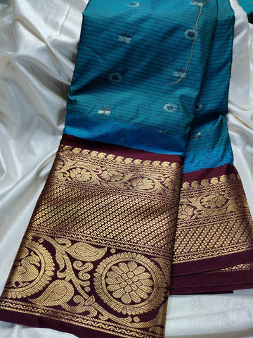 Ashadam gadwal silk saree