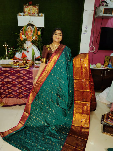 Vitange gadwal silk